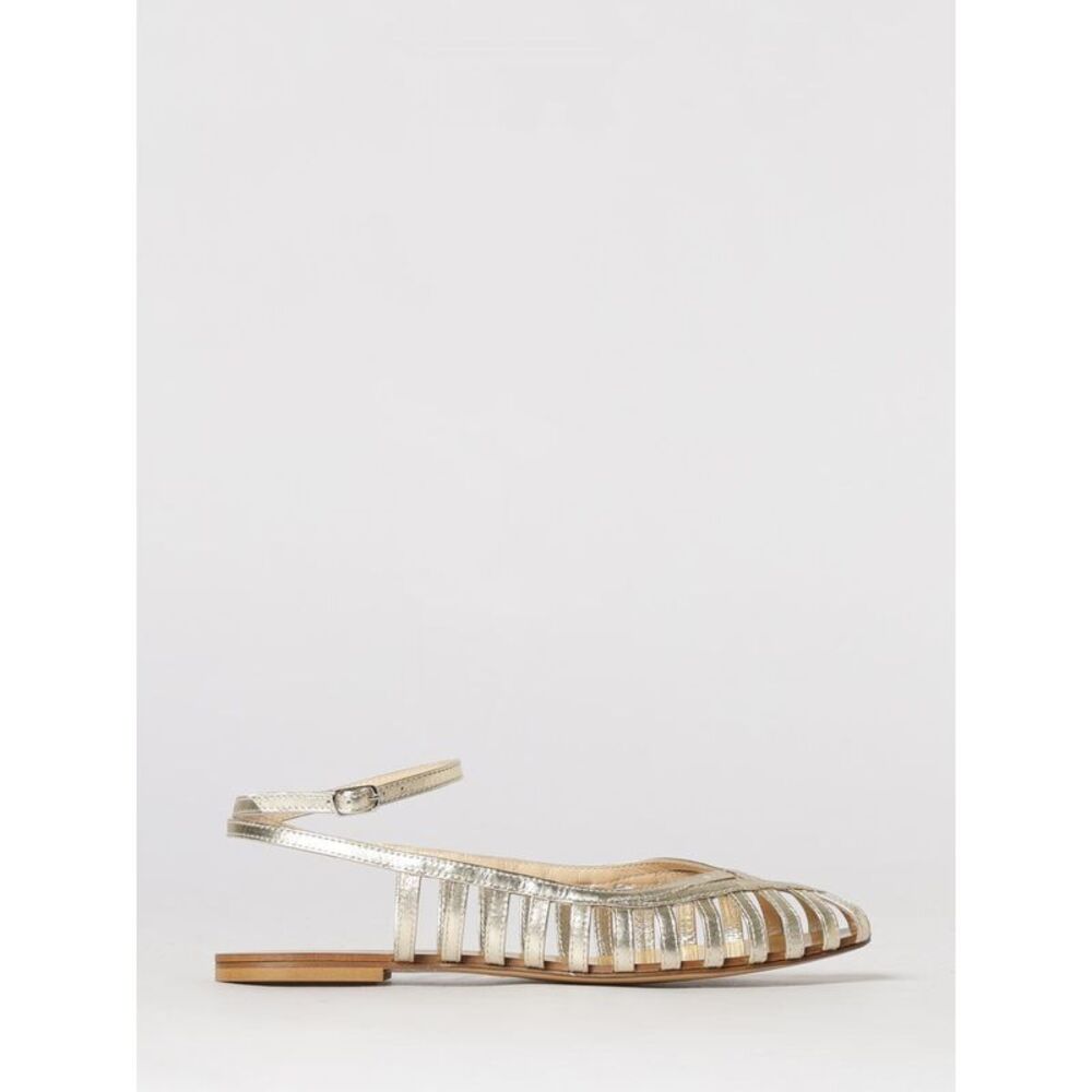 Anna F. Heeled Sandal Woman Platinum